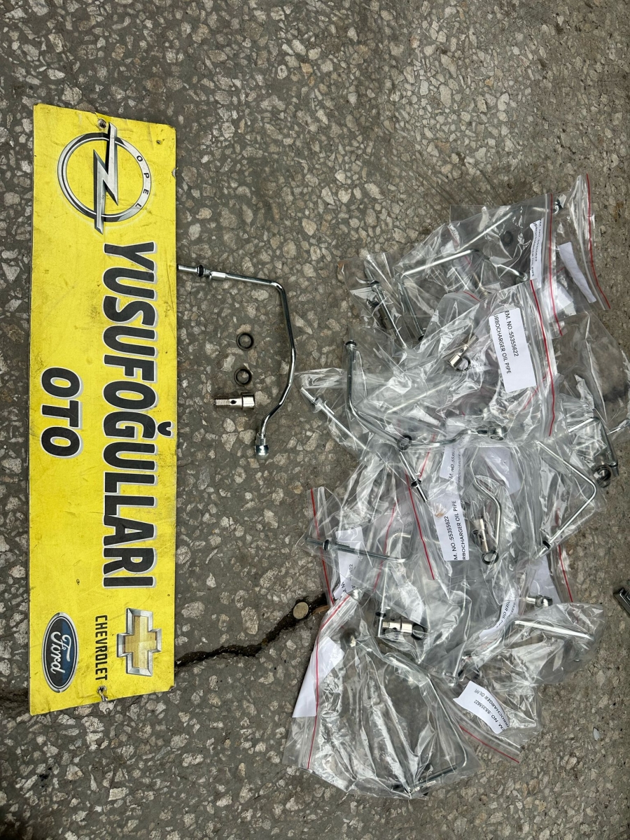 55355622 OPEL ASTRA J 1.6 İNSİGNİA BENZİNLİ (A16LET) TURBO 180 BG ÜST YAGLAMA BESLEME BORUSU