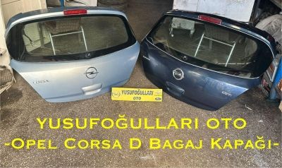 ASTRA CORSA VECTRA ZAFİRA MOKKA İNSİGNİA BAGAJ KAPUT CAM KİLİT PANEL MOTOR