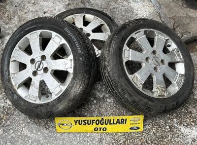 CORSA C MERİVA TİGRA ASTRA TAKIM ÇELİK CANT JANT