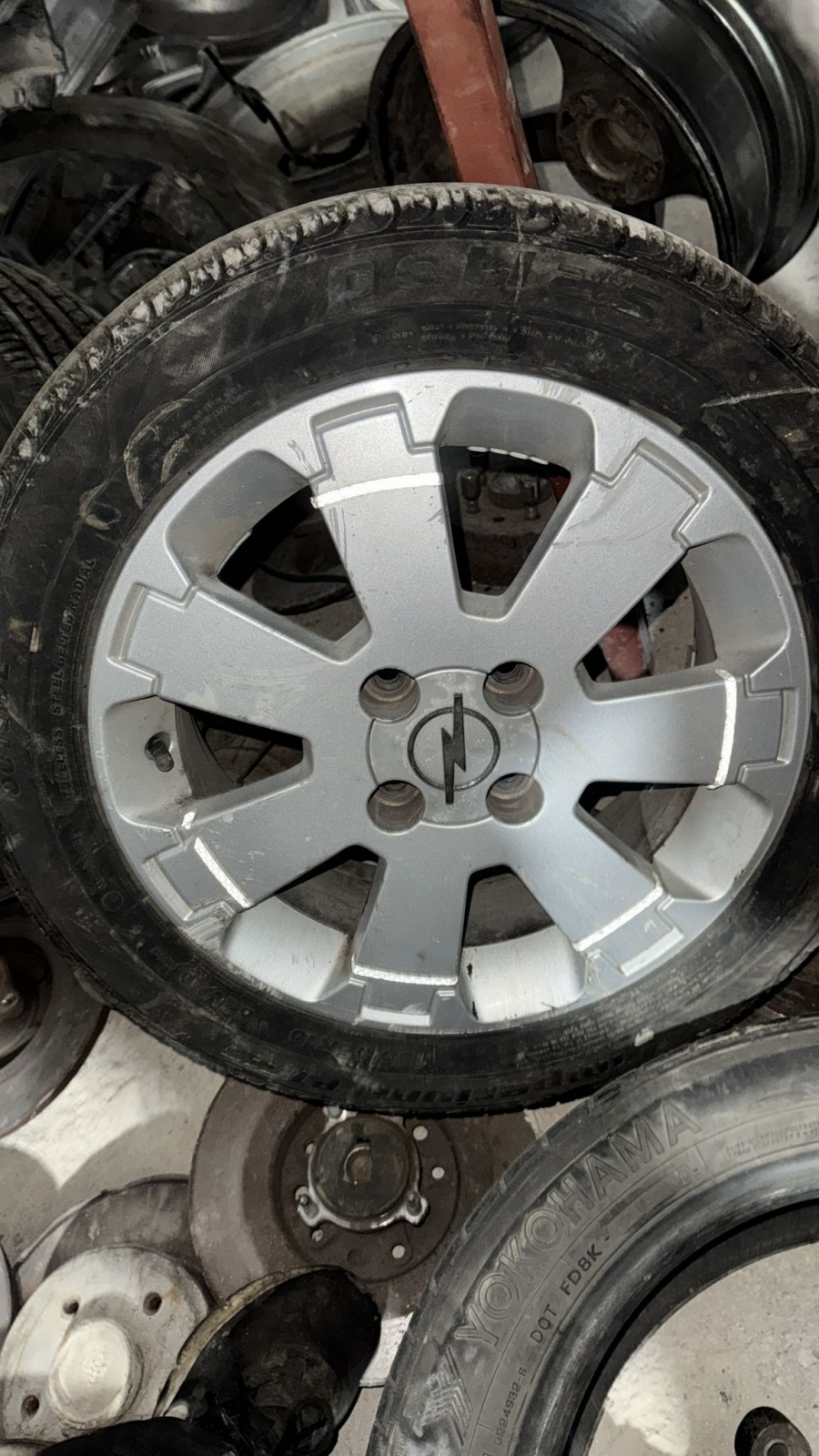 CORSA C MERİVA TİGRA ASTRA TAKIM ÇELİK CANT JANT