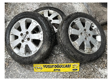 CORSA C MERİVA TİGRA ASTRA TAKIM ÇELİK CANT JANT