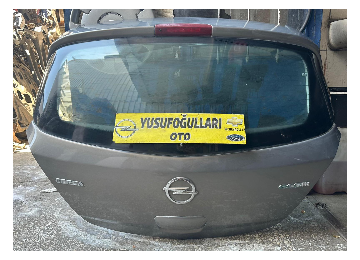 CORSA D  GRİ BAGAJ HATASIZ CAM KİLİT FÜME