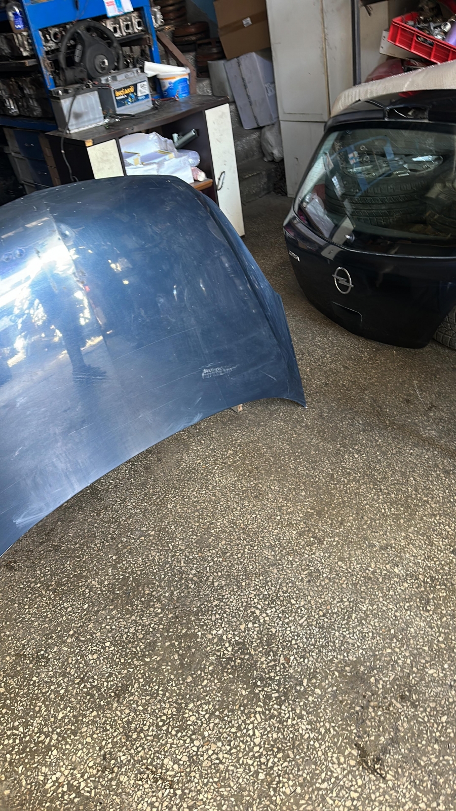 CORSA D SİMLİ MAVİ KAPUT HATASIZ PANJUR PANEL