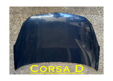 CORSA D SİMLİ MAVİ KAPUT HATASIZ PANJUR PANEL