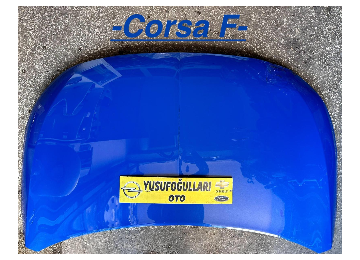 CORSA F KAPUT PANEL SİS PANJUR TAMPON