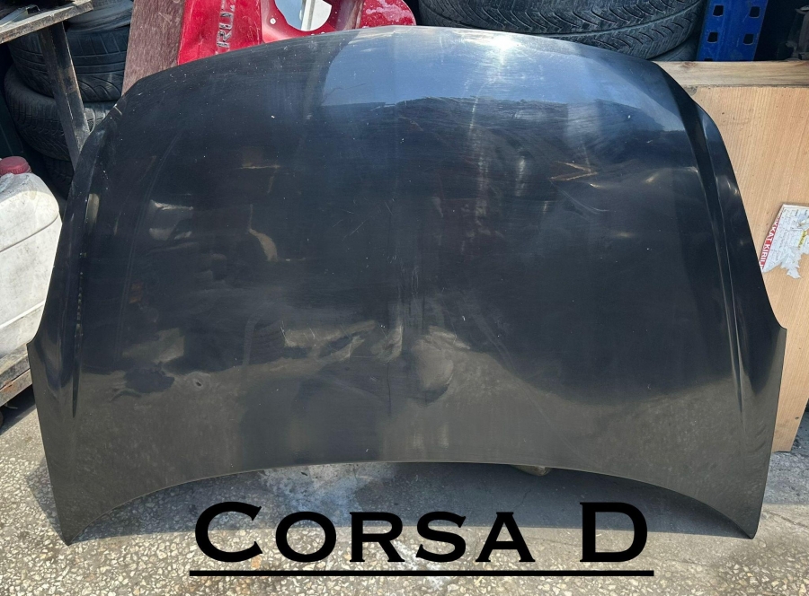CORSA FÜME SİYAH KAPUT HATASIZ KECE KİLİT PANEL FAR