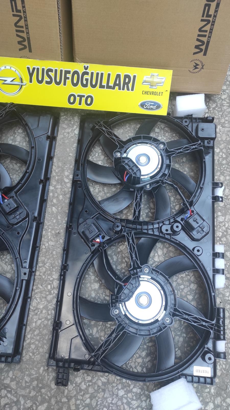 İNSİGNİA 1.6 DİZEL FAN SETİ SU FANI RADYATÖR İNTERKOL