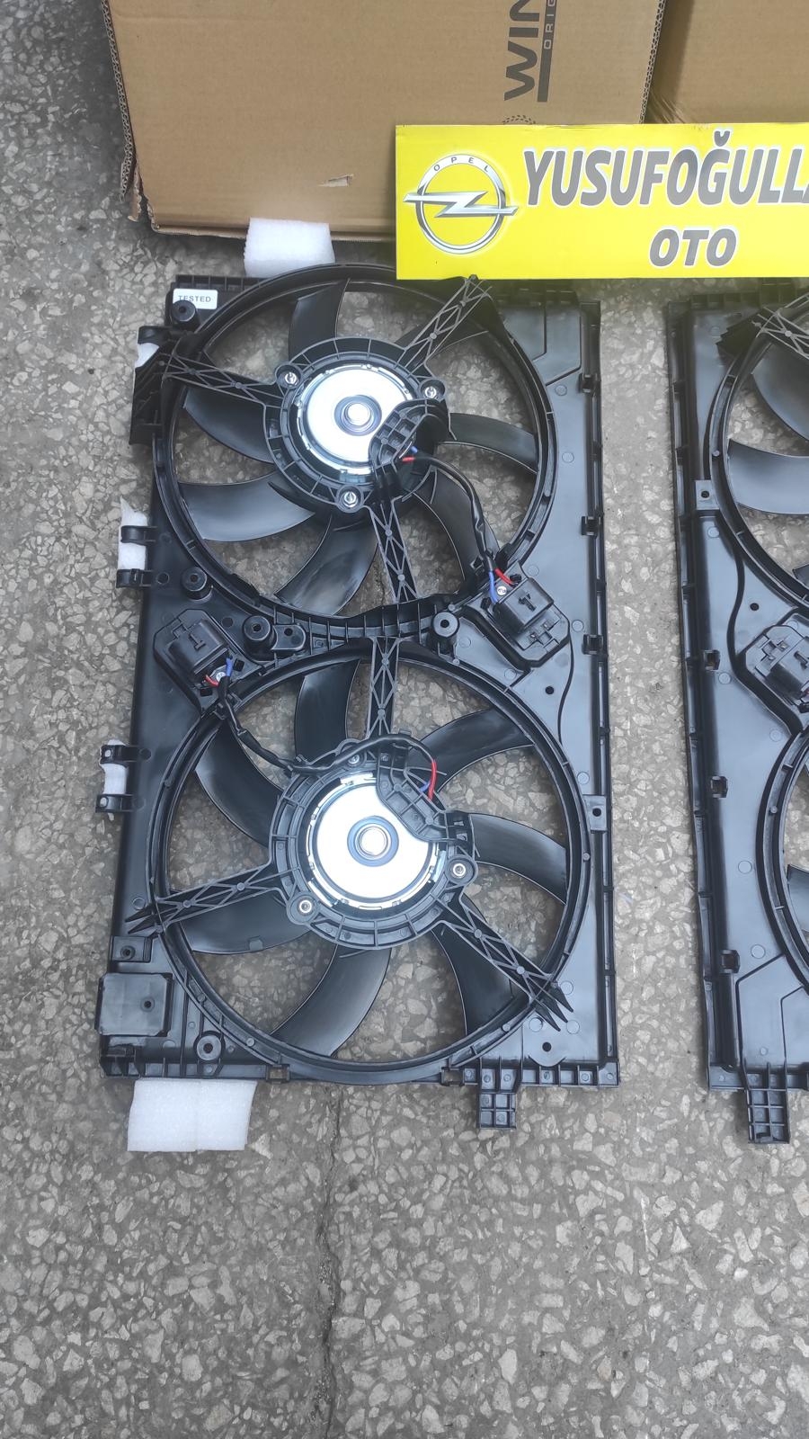 İNSİGNİA FAN DİZEL CİFTLİ FAN KOMPLE 1.6 DİZEL