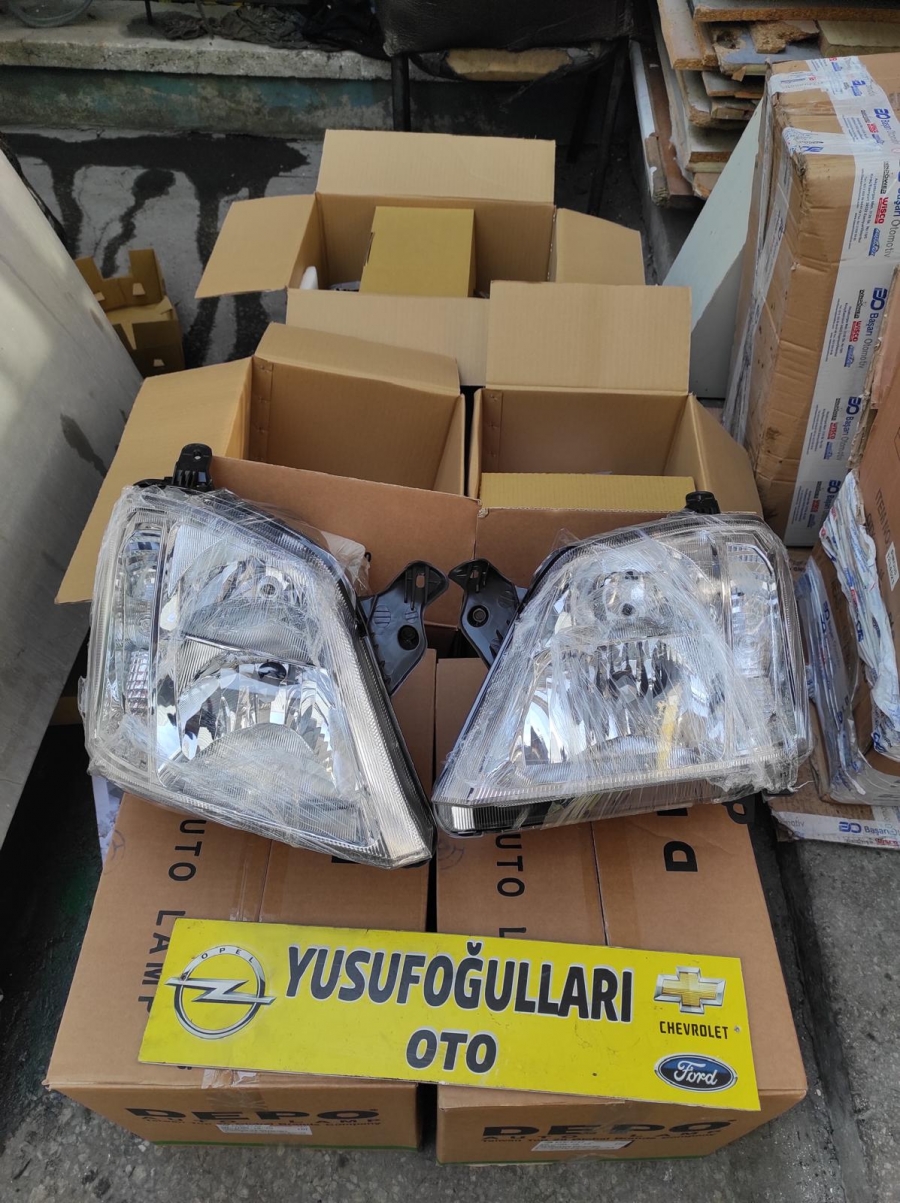 MERİVA FAR SİS FARI TAMPON PANEL KAPUT PANJUR