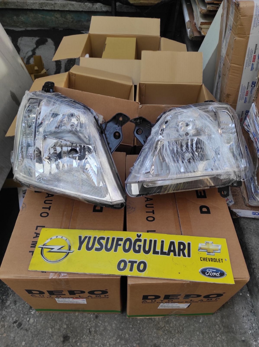 MERİVA FAR SİS FARI TAMPON PANEL KAPUT PANJUR