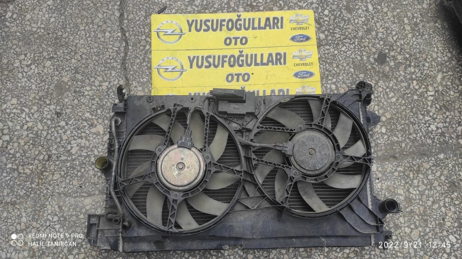 VECTRA C 1.6 2.2 1.9 SU FANI MOTORU PERVANESİ RADYATÖR