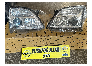 VECTRA C SAG SOL FAR SIFIR